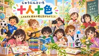 十人十色とは？意味・読み方・由来・例文を小学生向けに解説