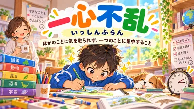 一心不乱とは？意味・読み方・由来・使い方と例文をやさしく解説