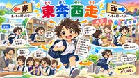 東奔西走（とうほんせいそう）とは？意味・読み方・由来・例文と右往左往との違い