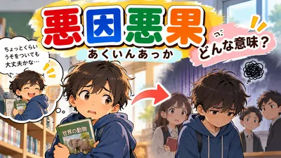 悪因悪果（あくいんあっか）ってどんな意味？