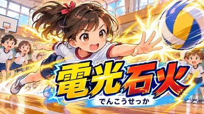 電光石火（でんこうせっか）の意味とは？由来・例文・疾風迅雷との違い