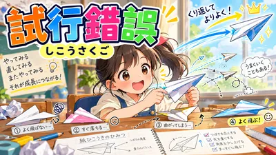 試行錯誤（しこうさくご）の意味とは？由来・例文・創意工夫との違い