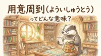 用意周到（よういしゅうとう）ってどんな意味？